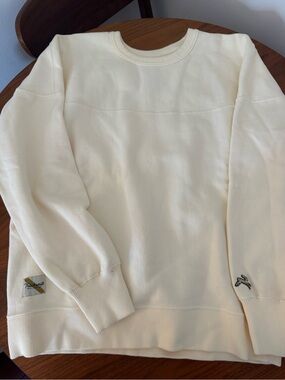 Tracksmith Trackhouse Crew in Cream
